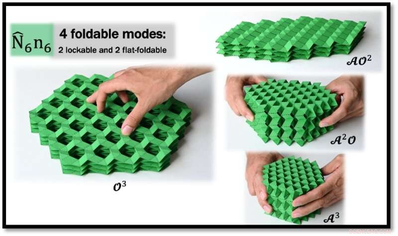 Innovative Reconfigurable Materials Inspired by Origami and Kirigami