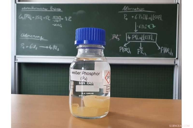 Dresden Chemists Unveil Greener Method to Convert White Phosphorus into Safer Reagents