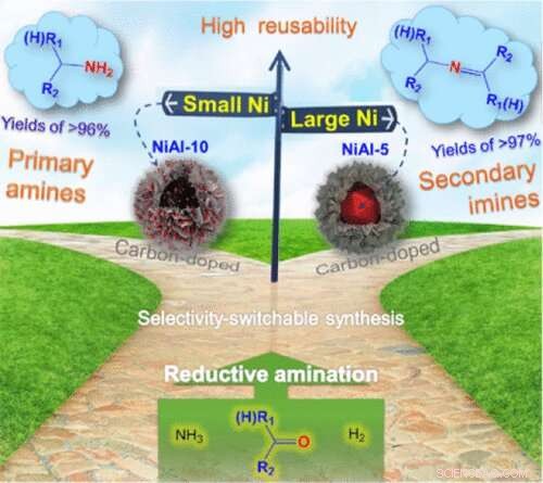 New Highly Stable Catalysts for Selective Reductive Amination: A Breakthrough in Amine Synthesis