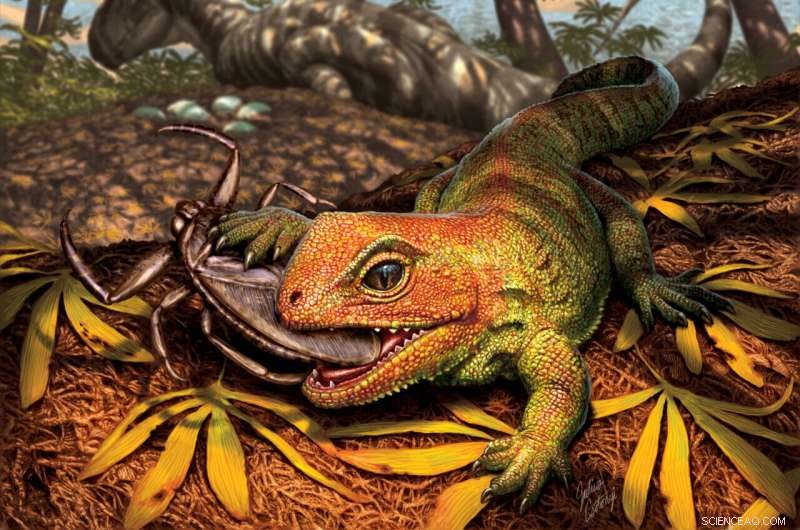 Newly Unearthed Prehistoric Reptile Revealed to Coexist with Dinosaurs