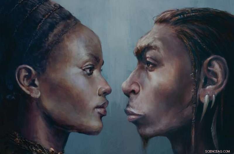 Fossil Evidence Unveils Early Human Hybridization Patterns