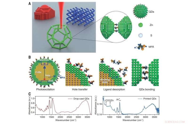 Revolutionizing Optoelectronics: 3D Nanoprinting of Quantum Dot Materials