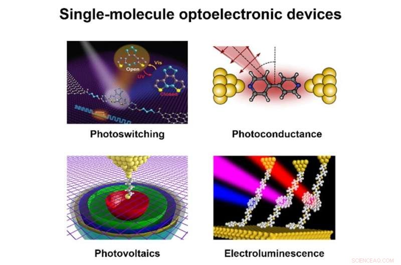 Revolutionizing Miniaturization: Single-Molecule Optoelectronic Devices