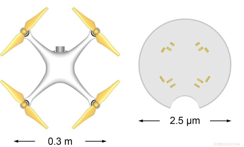 Light-Driven Nanomotor Microdrones: Advancing Precision Flight