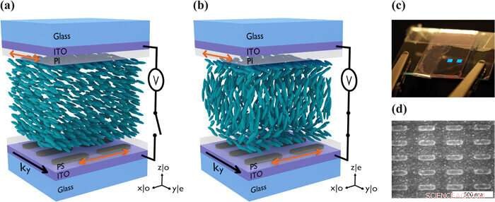 Metallic Nanoparticle Arrays Create Tunable Optical Cavities with Liquid Crystals