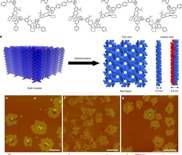 Engineering 2D Nanosheets Bound Solely by Non‑Covalent Bonds