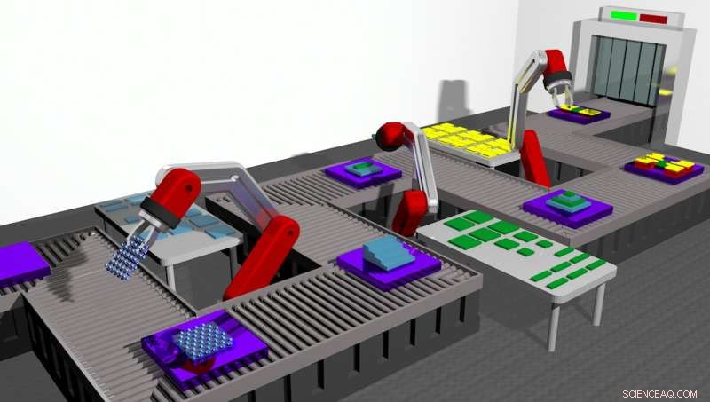 Robotic Assembly of Complex van der Waals Solids for Advanced Material Design