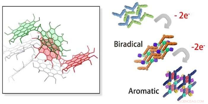 Wing-Shaped N-Doped Nanographene: Synthesis, Properties, and Oxidation-State Packing Structures