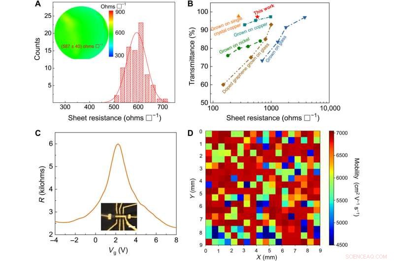 Wafer-Scale Production of Highly Oriented Graphene on Sapphire Substrates