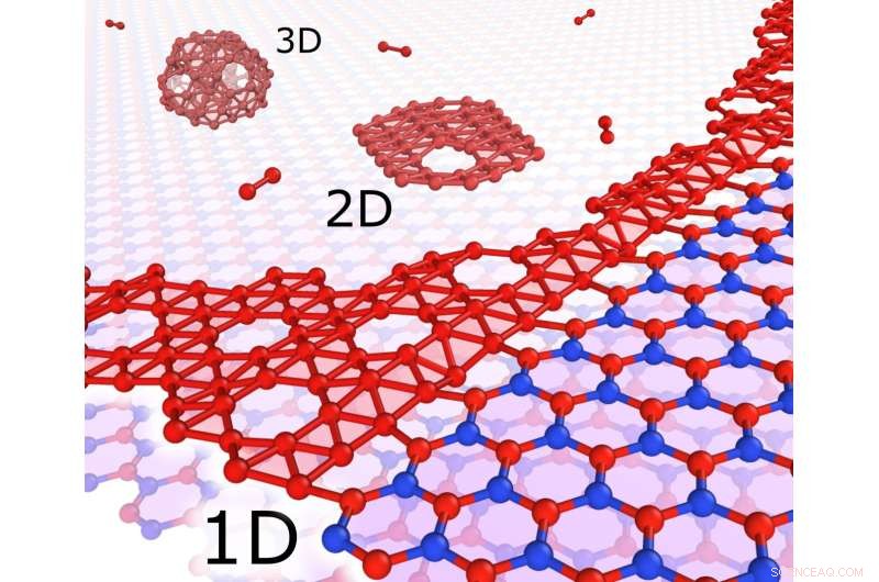Weak Bonds Unlock Scalable Growth of Borophene on Hexagonal Boron Nitride
