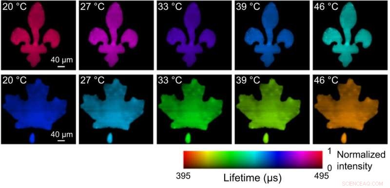 Revolutionary Non-Contact 2‑D Temperature Imaging via Dynamic Optical Nanothermometry