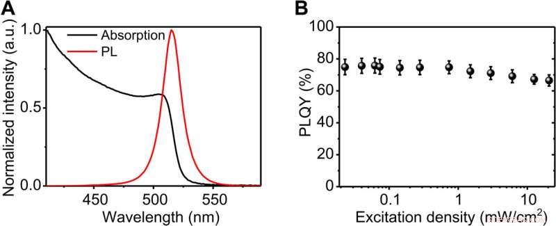 High-Efficiency LEDs Powered by Oriented Perovskite Nanoparticles