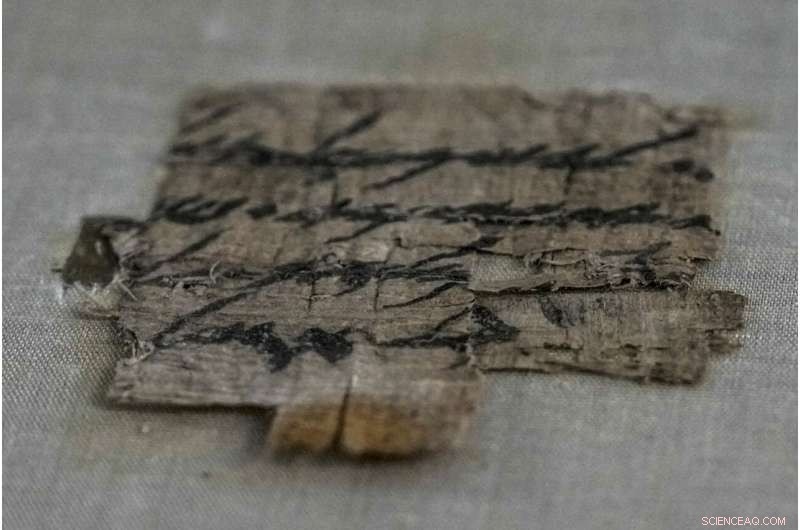 Israel Secures 2,700-Year-Old Papyrus with Rare Hebrew Inscription