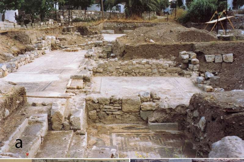 Ancient Greek Villa Floors Made from Recycled Glass, Unearthed After 1700 Years
