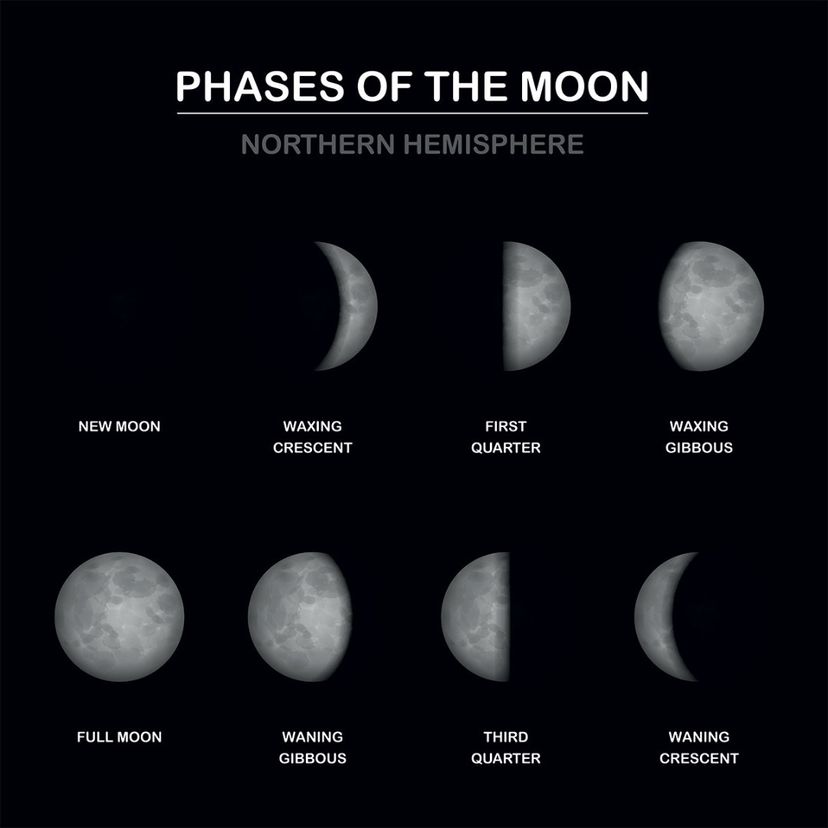 The Complete Guide to the 8 Lunar Phases: How the Moon Transforms Night by Night