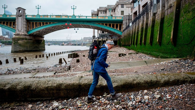 Experts Unearth Historical Artifacts from the Thames Riverbank