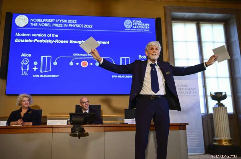 Three Scientists Awarded 2022 Nobel Prize in Physics for Quantum Mechanics Breakthrough