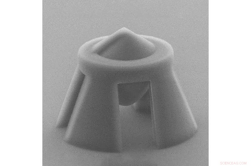 Researchers Create Compact Multi-Component Beam Shaper Directly on Optical Fiber Using 3D Laser Printing