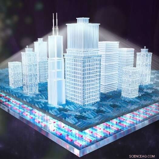 Flat Lens Technology Prolongs Viewable Range of Glasses-Free 3D Displays