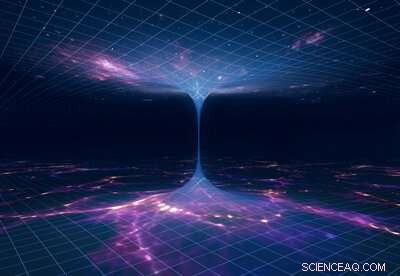 Wormhole Geometry Offers New Insight into Black Hole Information Paradox