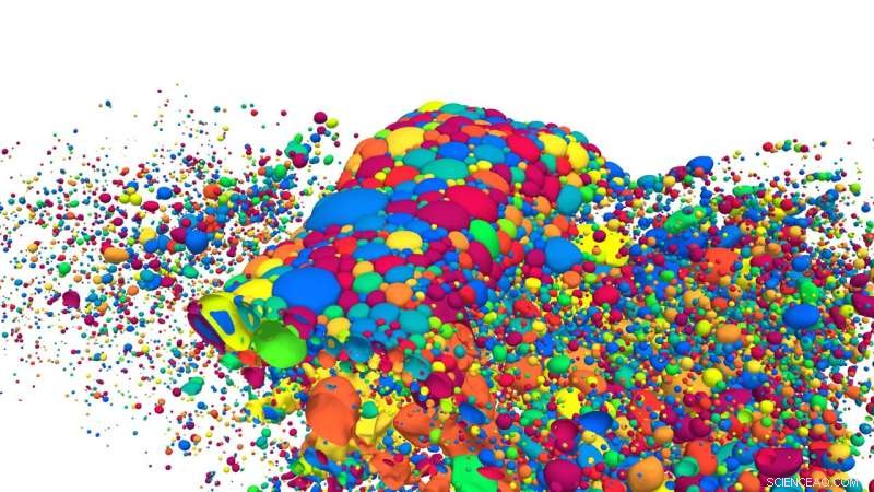 Revolutionary Simulation Technique Models Thousands of Bubbles in Foamy Flows