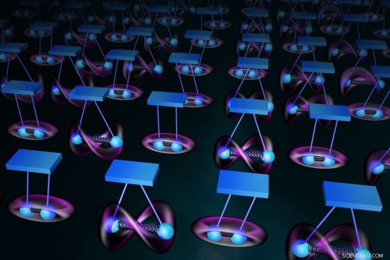 Scientists Create Robust Qubits Using Vibrating Atom Pairs in Optical Lattices