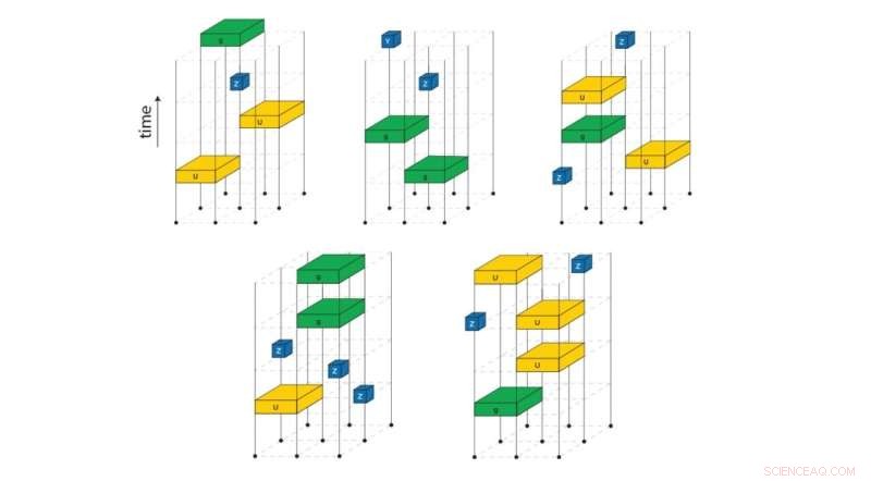 Tug-of-War Dynamics Unveil a Spectrum of Quantum Matter Phases
