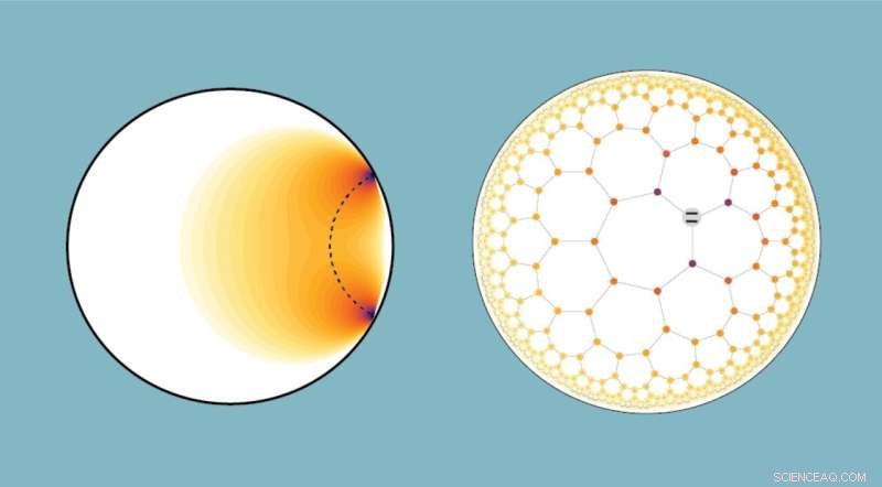 Qubits for Curved Space Simulation: Advanced Hyperbolic Photon Interaction Modeling