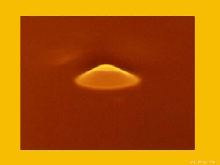 University of Houston Engineers Pioneer Laser-Generated Upward Water Fountains