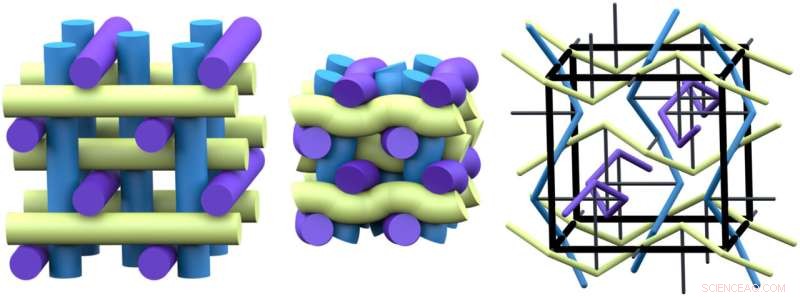 Reentrant Tensegrity: A Novel Auxetic, Three‑Period, Chiral Structural Design