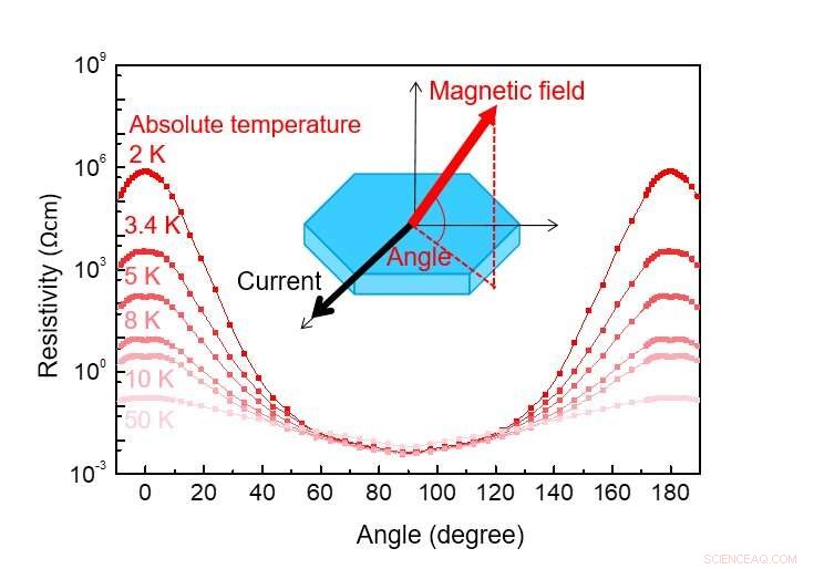 New Topological Magnet Shows Record-Setting Angular Magnetoresistance