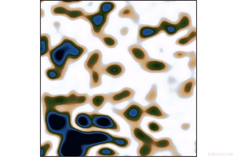 Atomic-Scale Imaging Reveals Temperature-Driven Magnetic Pattern Shifts in Iridium Oxide