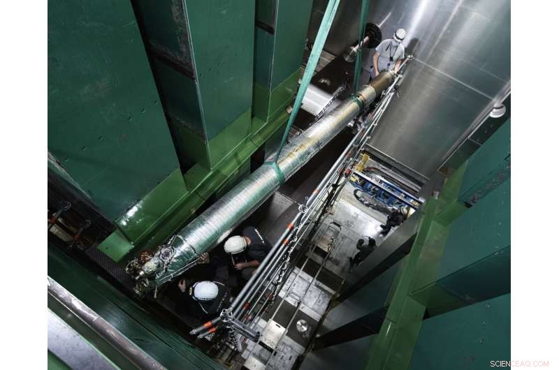 LHCb Completes Beam Pipe Installation, Advancing Particle Physics Research