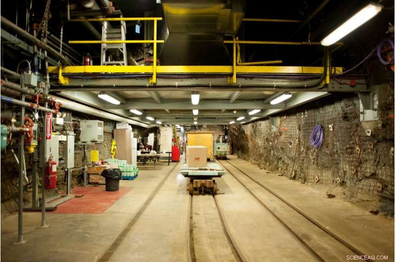 Establishing a Cross-Border Dark Matter Experiment Deep Underground During the Pandemic