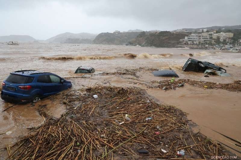 Crete Faces Deadly Flooding After Torrential Rain, Two Lives Lost