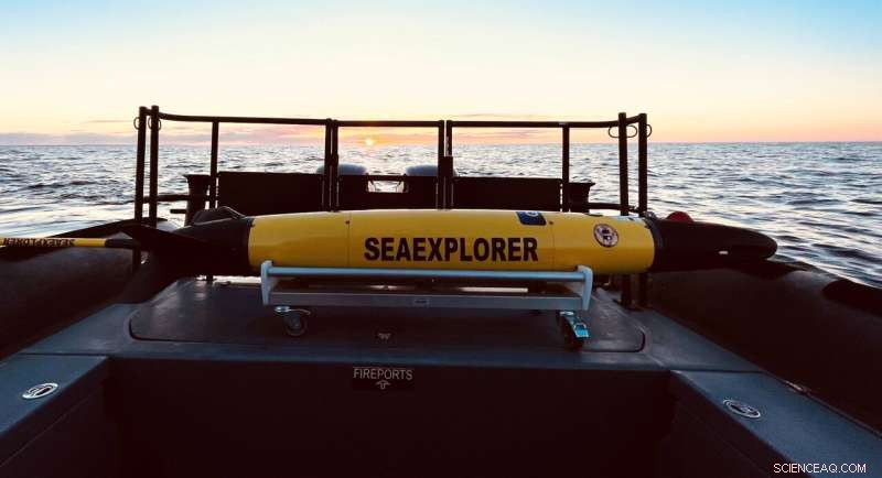 Underwater Gliders Track Environmental Effects of Nord Stream Gas Leak