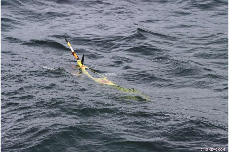 Underwater Gliders Track Environmental Effects of Nord Stream Gas Leak