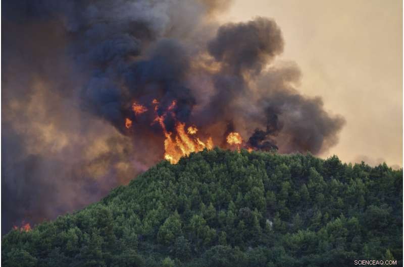 Southern Greece Fires Threaten Homes; Multiple Blazes Still Active