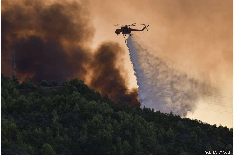 Southern Greece Fires Threaten Homes; Multiple Blazes Still Active