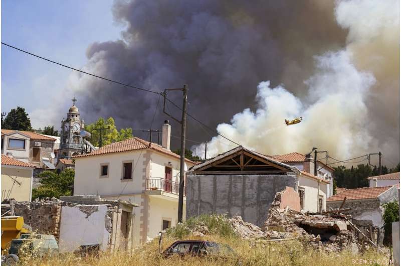 Southern Greece Fires Threaten Homes; Multiple Blazes Still Active