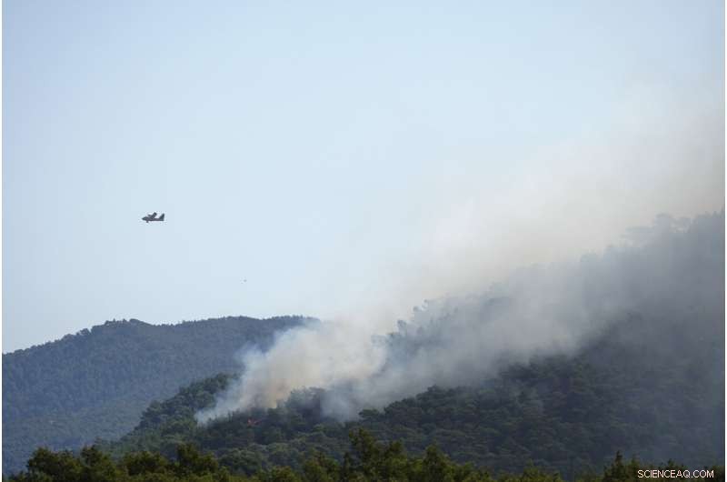Southern Greece Fires Threaten Homes; Multiple Blazes Still Active