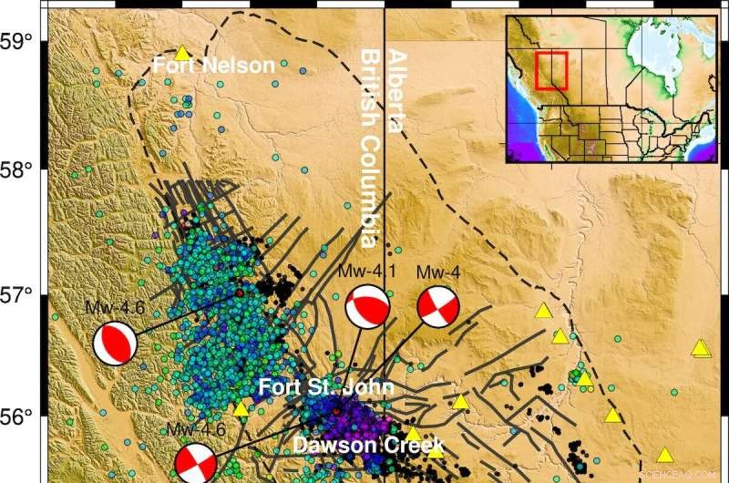 University of Waterloo Map Identifies Fracking-Triggered Earthquake Hotspots in Western Canada