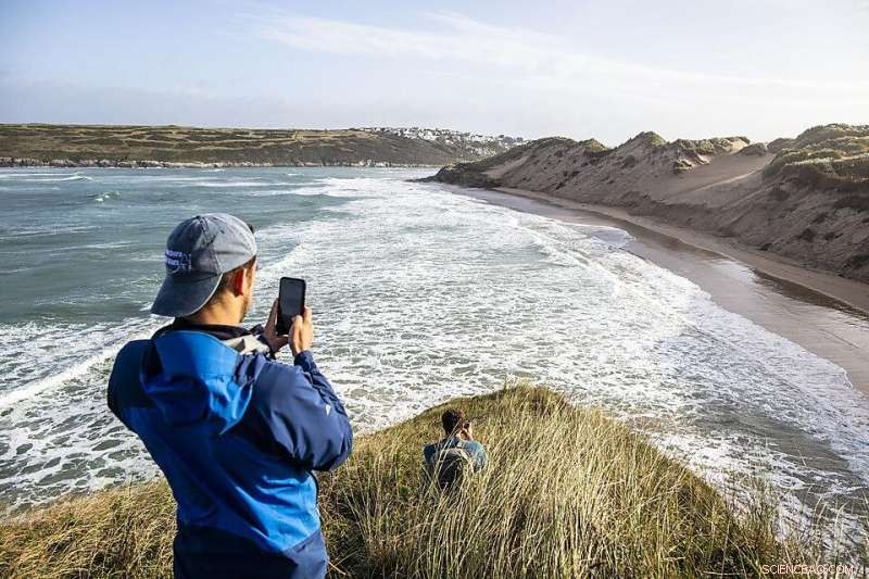 North Cornwall Dunes Lose Up to 15 m to Rising Seas & Storms, New Study Shows