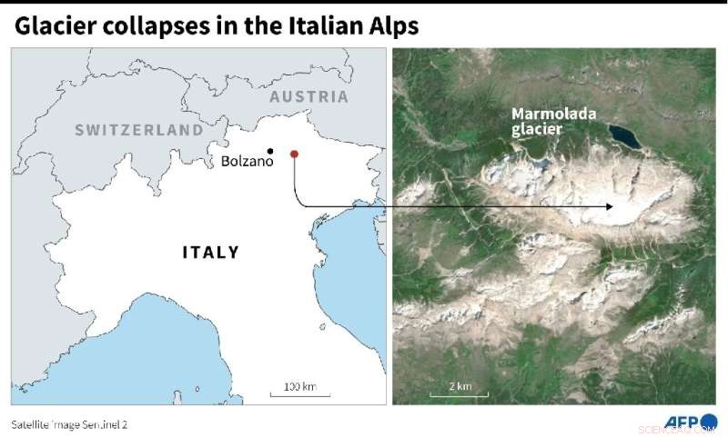 Marmolada Glacier Collapse in Italian Alps Claims Six Lives; Rescue Teams Respond