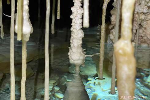 Cave Mineral Growths Uncover Rapid Modern Sea-Level Rise