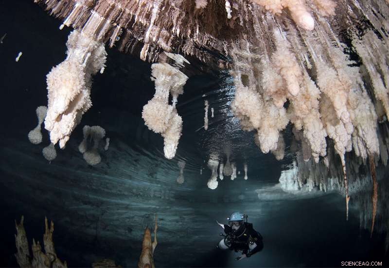 Cave Mineral Growths Uncover Rapid Modern Sea-Level Rise