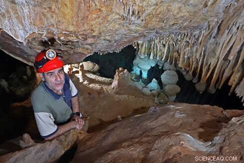 Cave Mineral Growths Uncover Rapid Modern Sea-Level Rise