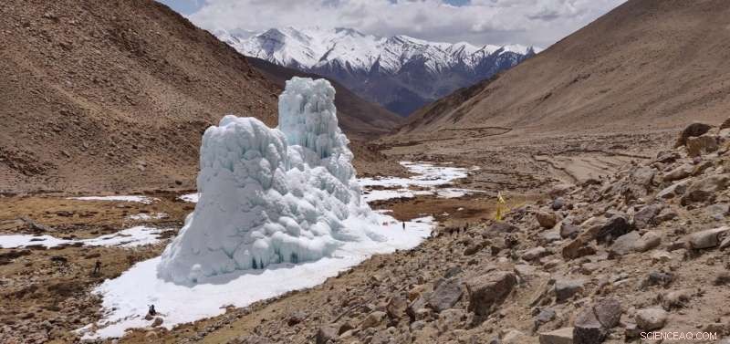 Automation Enables Larger, More Efficient Ice Tower Reservoirs for High-Altitude Dry Farming