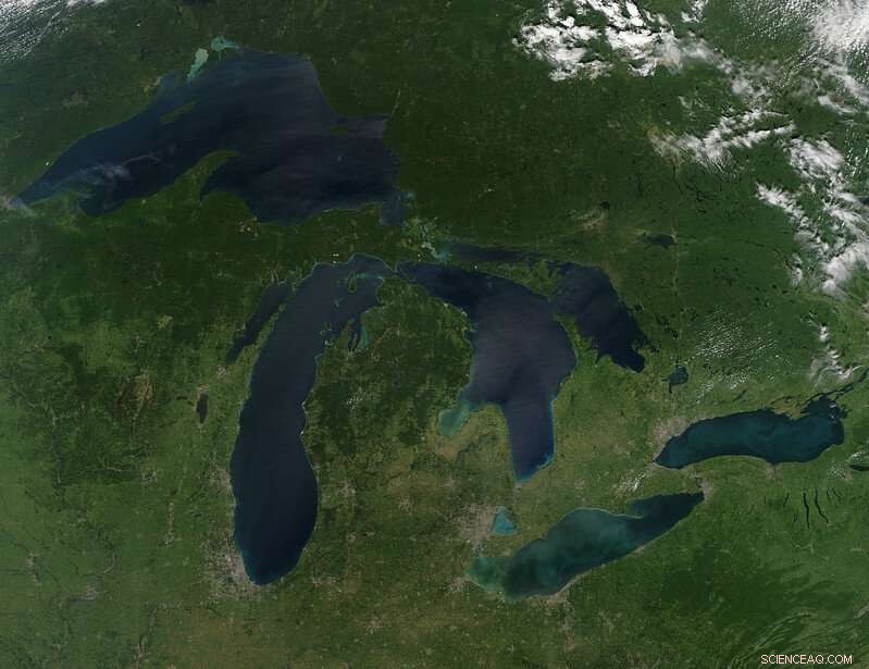 Great Lakes Water Levels Projected to Rise Over Next 30 Years, Study Shows