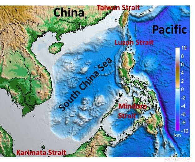 New Study Reveals Three-Layered Rotating Circulation Hotspots in the South China Sea